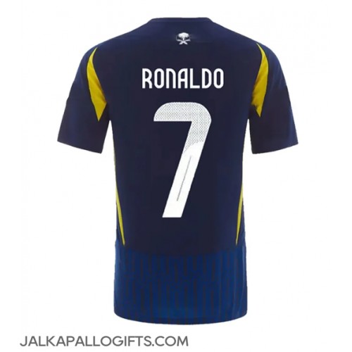 Al-Nassr Cristiano Ronaldo #7 Vieraspaita 2024-25 Lyhythihainen